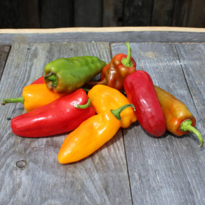 organic mixed sweet peppers