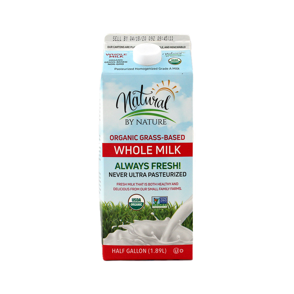 mandat arkiv Lege med Natural By Nature Organic Whole Milk | Lancaster Farm Fresh
